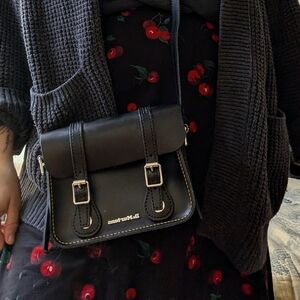 Dr. Martens Black Leather Bag